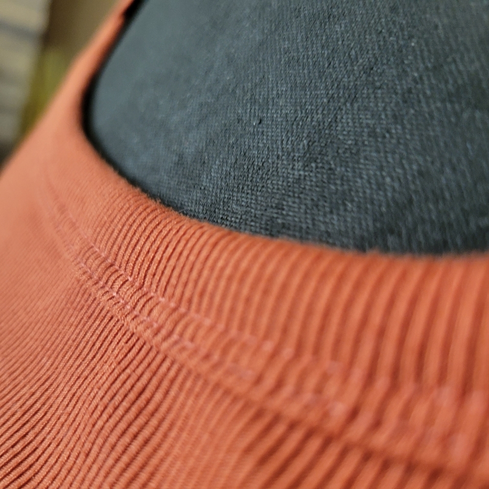 Rust Ribbed Tank - Picture 3 of 5